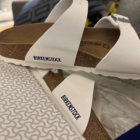 Birkenstock Shoes - Birkenstock Sydney White